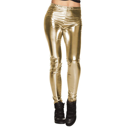 Legging Metallic Goud