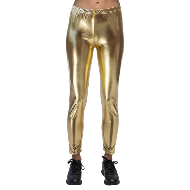 Legging Metallic Goud