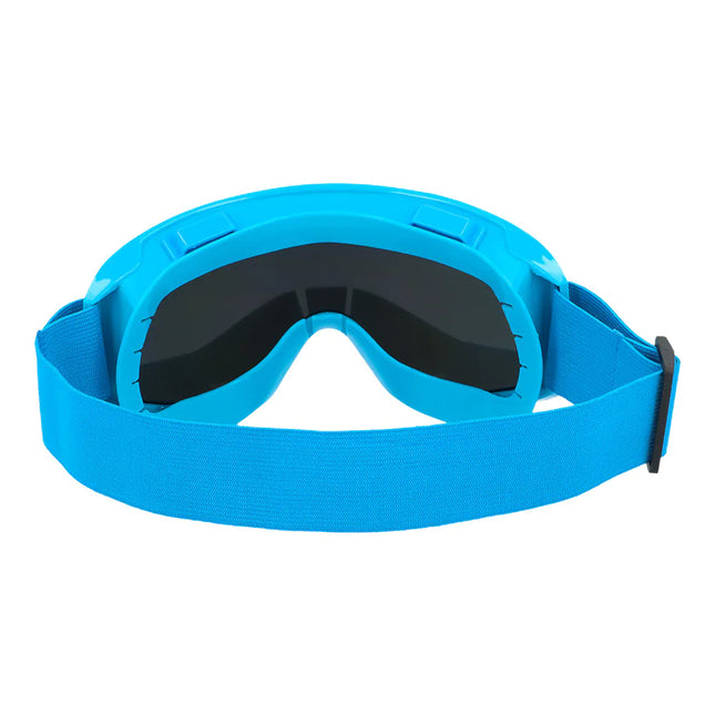 Skibril Party Neon Blauw