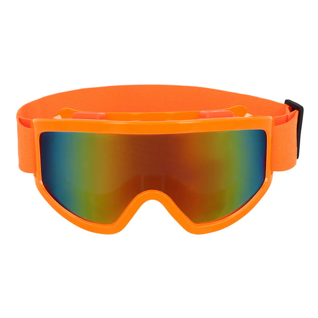 Neon Oranje Skibril