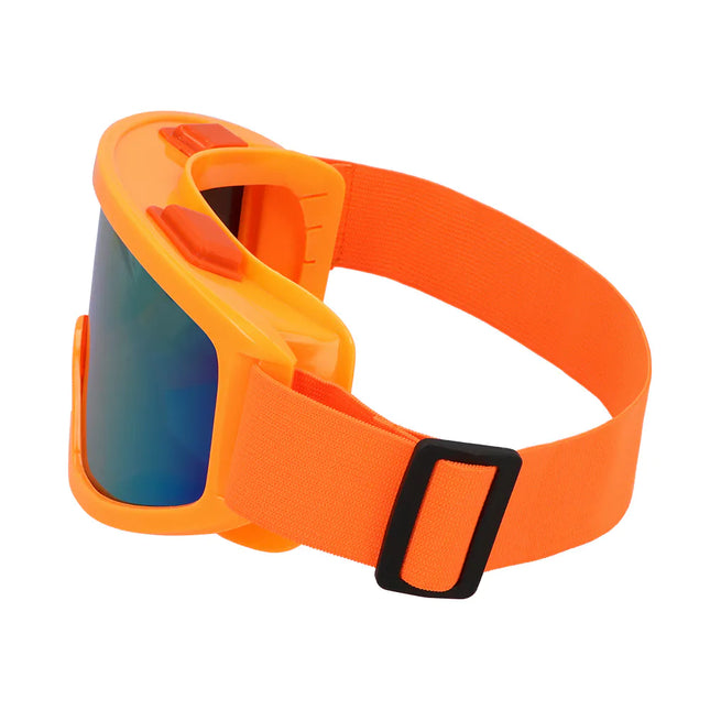 Neon Oranje Skibril