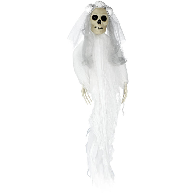 Halloween Hangdecoratie Bruid Skelet 90cm