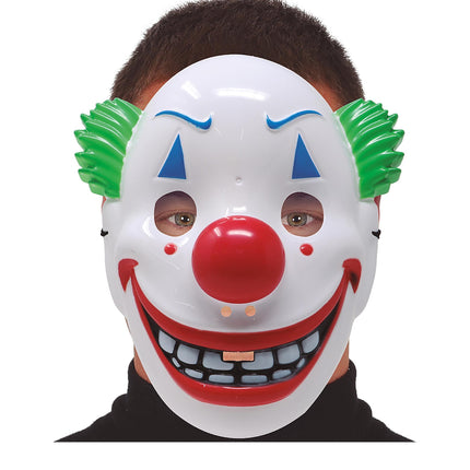 Halloween Glimlachend Clown Masker