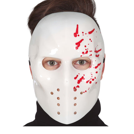 Halloween Bloederig Hockey Masker