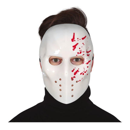 Halloween Bloederig Hockey Masker