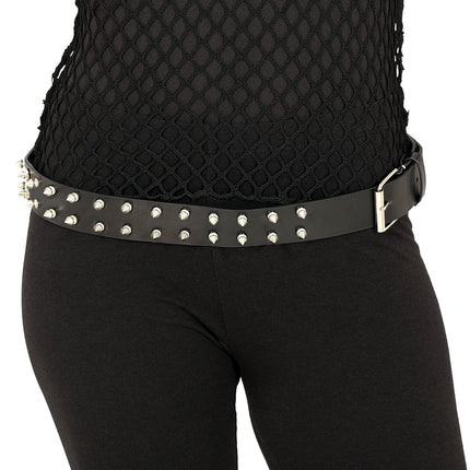 Stud belt, 130 cm