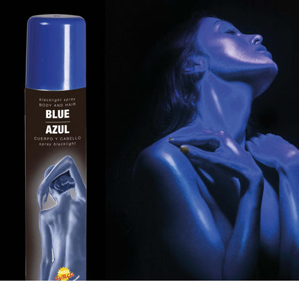 Hair and Body Spray UV Blauw 75ml