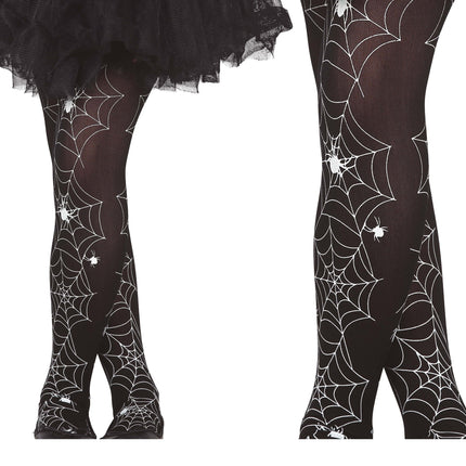 Halloween Legging Spinnenweb Meisje