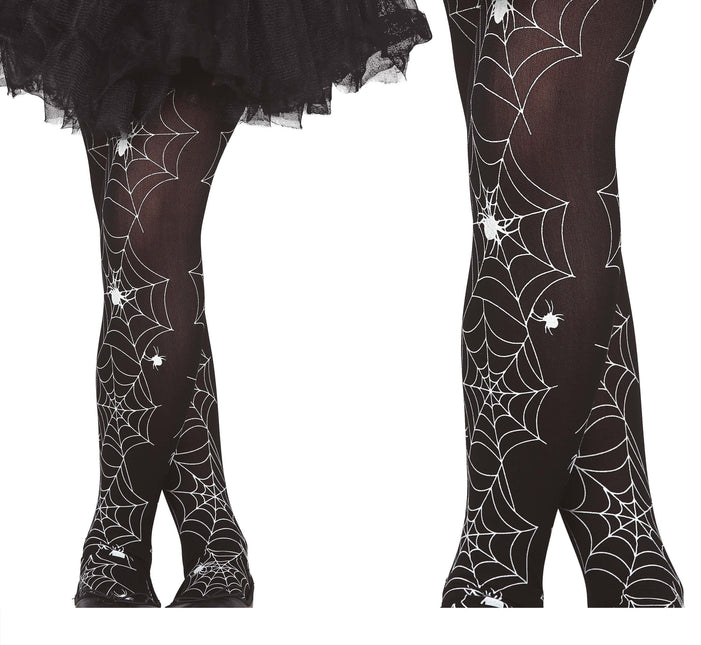 Halloween Legging Spinnenweb Meisje