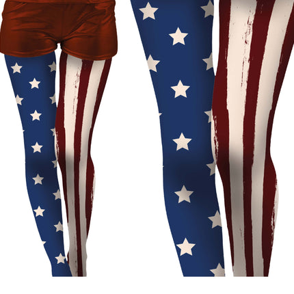 Halloween Legging Usa Clown