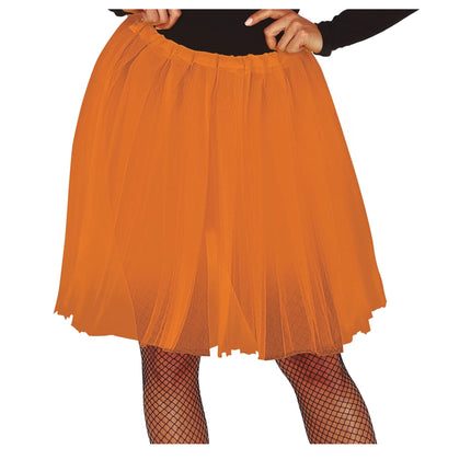 Oranje Tutu Dames 60cm