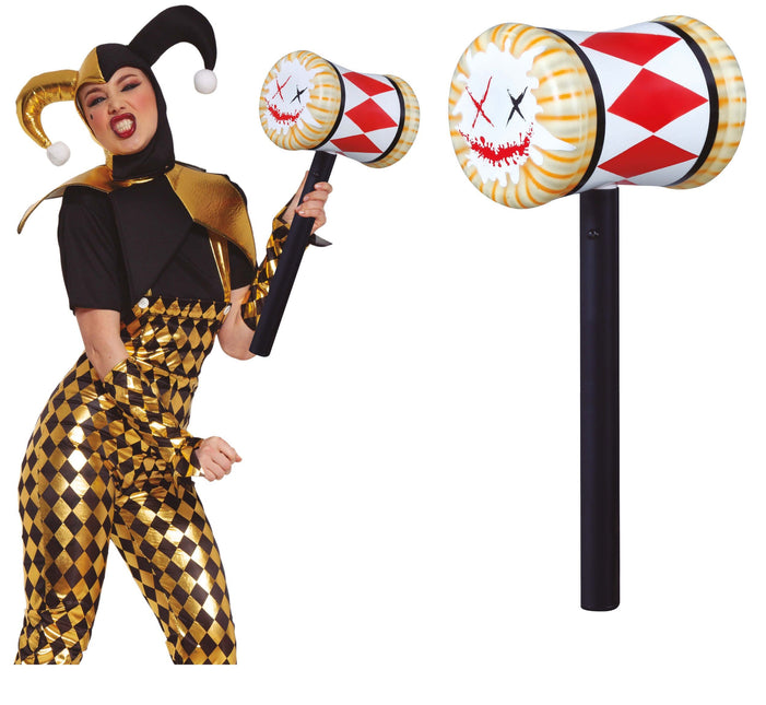 Halloween Clown Mace 79cm