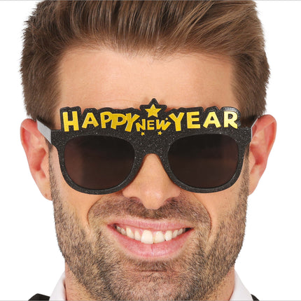 Happy new year glasses, adults