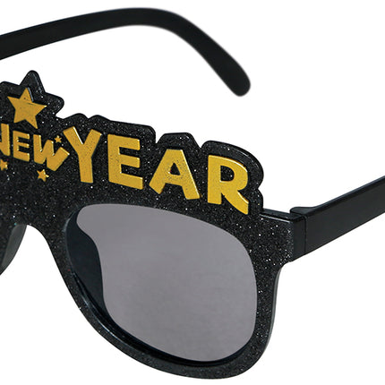 Happy new year glasses, adults