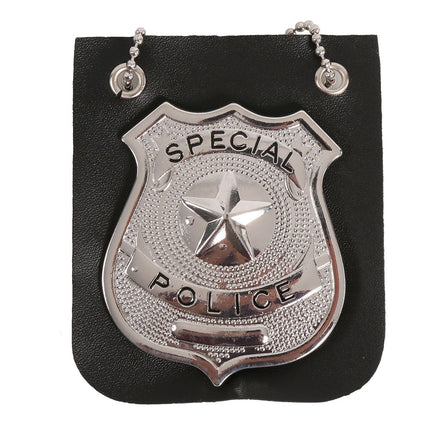 Ketting Politie Badge 8cm