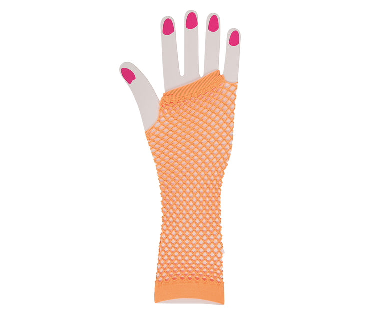 Handschoen Visnet Neon Oranje