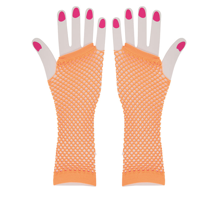 Handschoen Visnet Neon Oranje