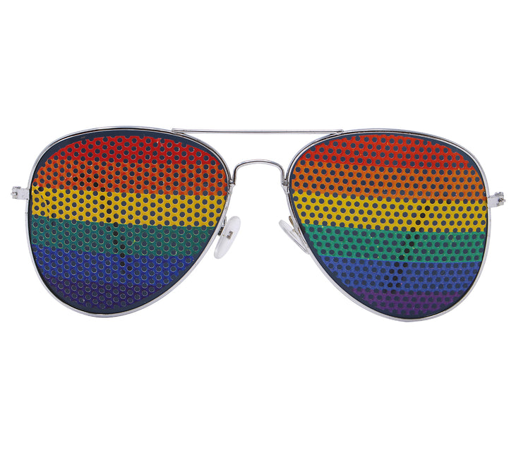 Bril Regenboog Aviator