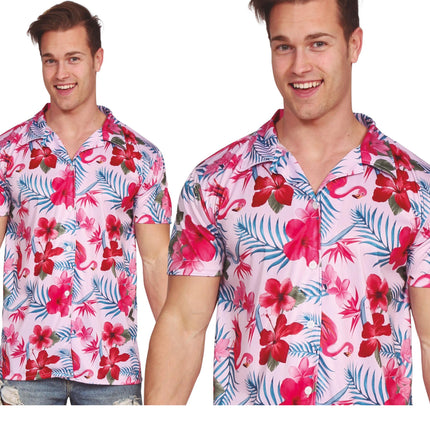 Hawaii Shirt Flamingo