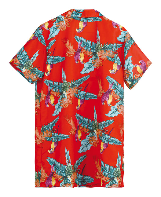 Hawaii Blouse Papegaaien