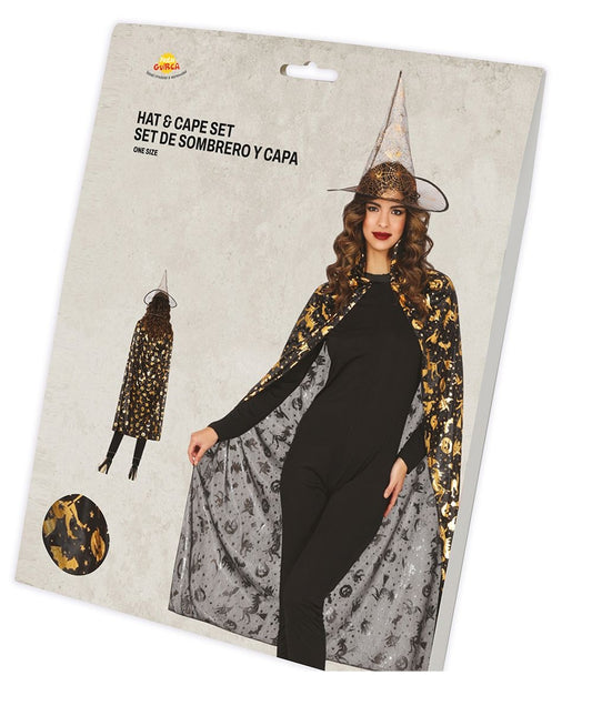 Halloween Verkleedset Dames Heks 2 delig