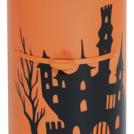 Halloween Led Projector Oranje Kaars 16cm