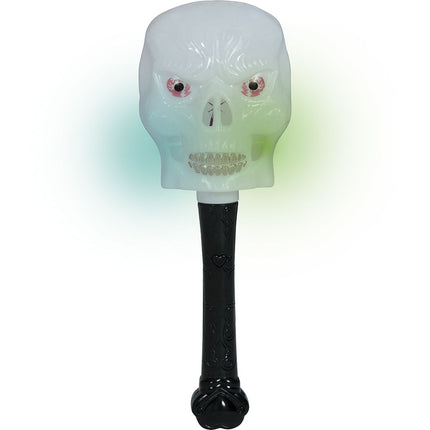 Halloween Toverstaf Schedel 22cm