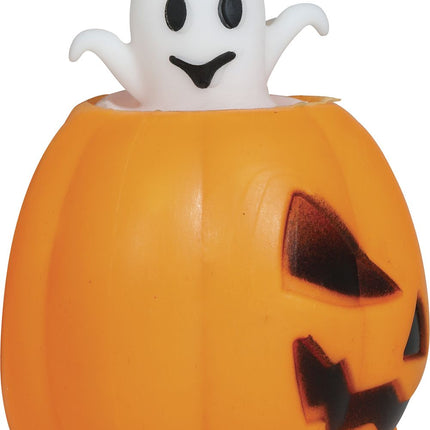 Halloween Uitdeelcadeautjes Spook Pompoenen 5cm 12st