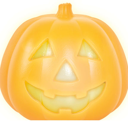 Halloween Pompoen met Licht 15cm