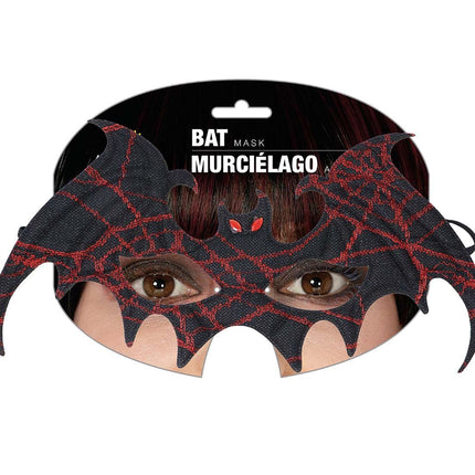 Halloween Oogmasker Vleermuis