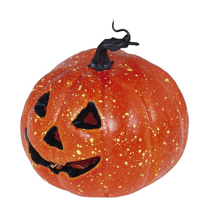 Halloween Pompoen met Licht 11cm