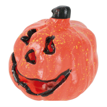 Halloween Pompoen Deluxe met Licht 15cm