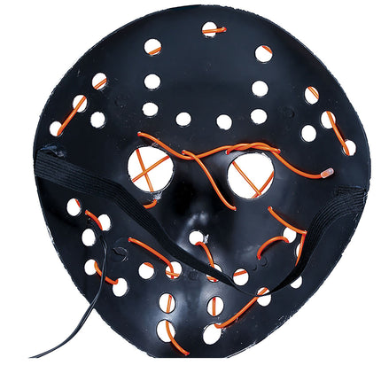 Halloween Masker Hockey Met Licht