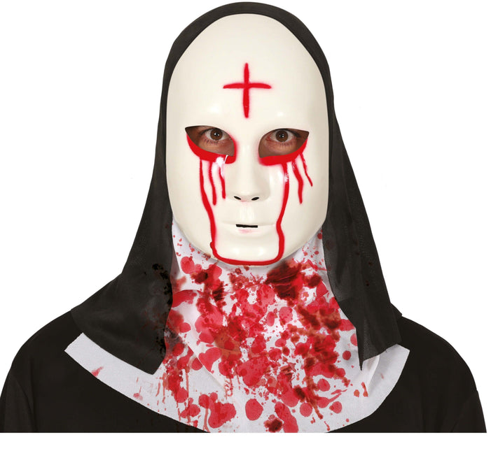 Halloween Masker Satanische Non