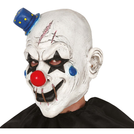 Halloween Masker Clown Met Hoed