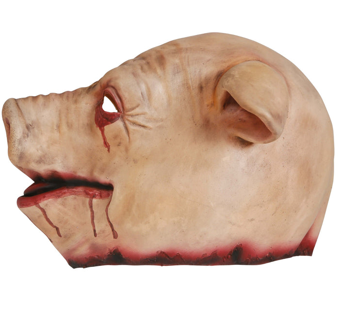 Halloween Masker Rood Roze Varken