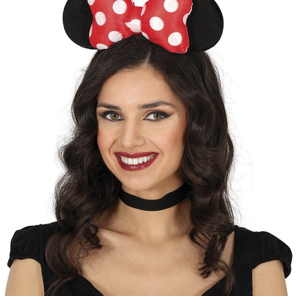 Haarband Minnie Mouse Strik