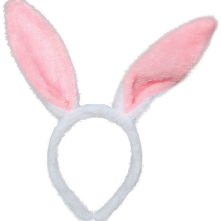 Pink rabbit ears headband, adults