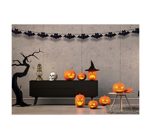 Halloween Slinger Vleermuis 3m