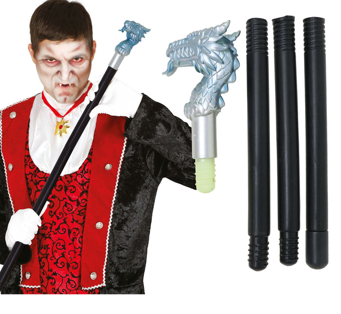 Halloween Staf Draak 90cm