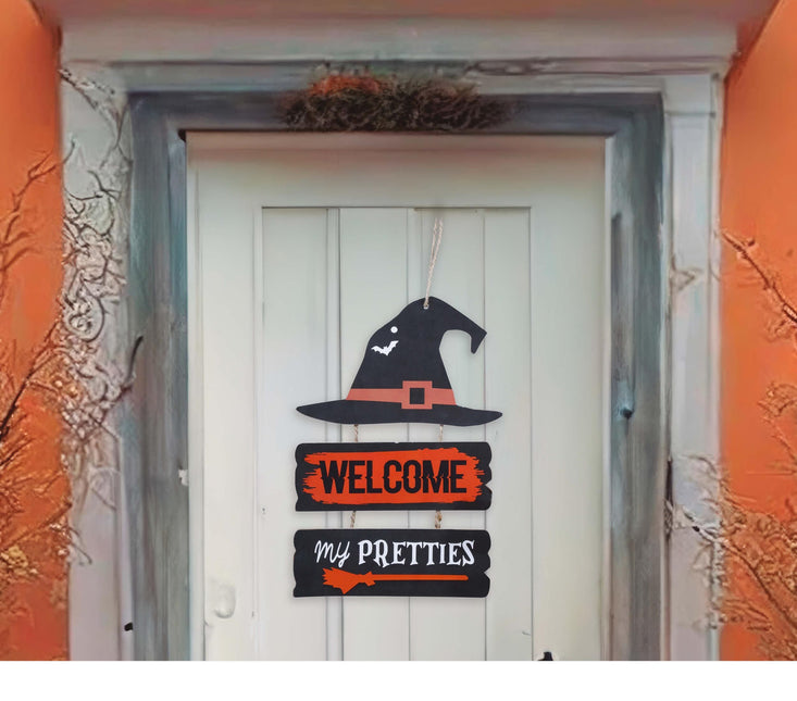 Halloween Hangdecoratie Welcome 32cm