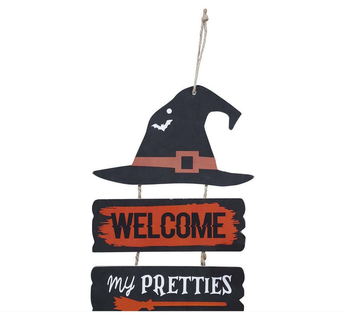 Halloween Hangdecoratie Welcome 32cm