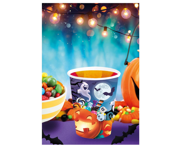 Halloween Bekers Pompoenen 240ml