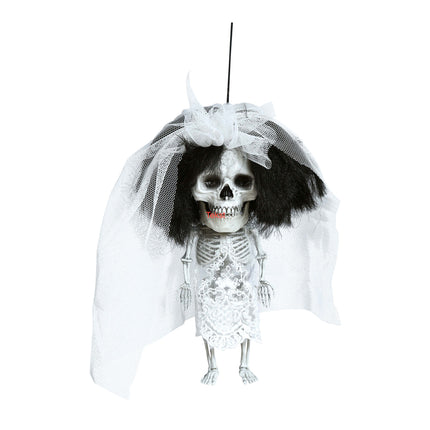 Halloween Hangdecoratie Bruid 16cm