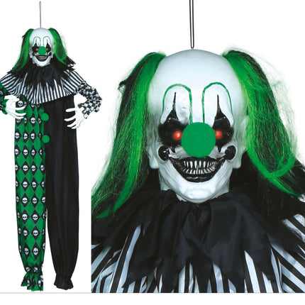 Halloween Hangdecoratie Groen Clown