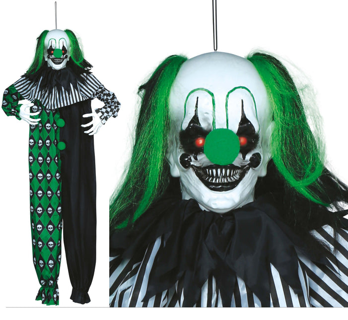 Halloween Hangdecoratie Groen Clown