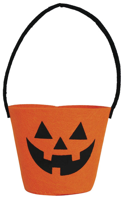 Halloween Emmer Pompoen 13cm