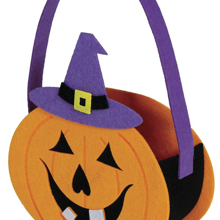 Halloween Mand Pompoen 18cm