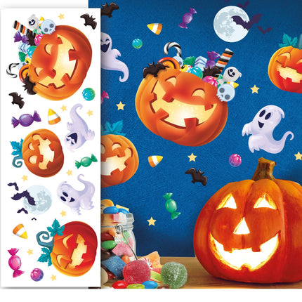 Halloween Wanddecoratie Stickers 23 delig