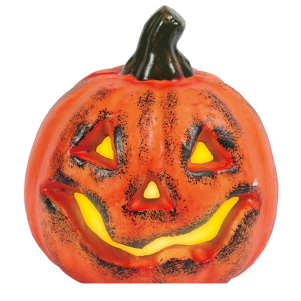 Halloween Pompoen 17cm